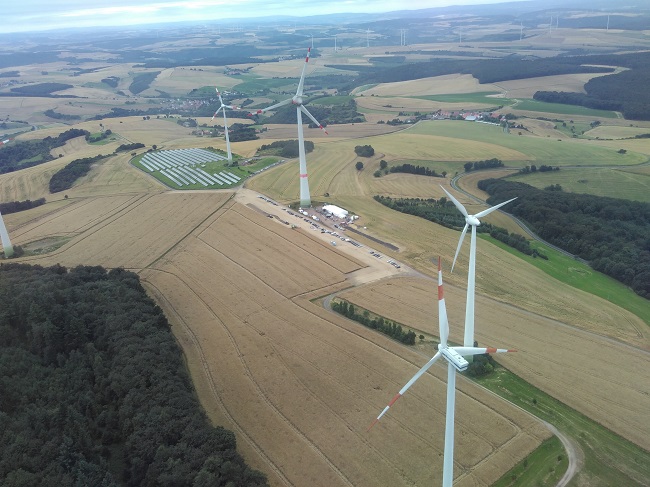 Windenergie-Anlagen Foto: MW 